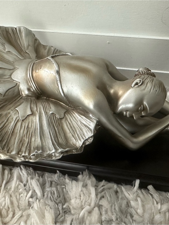 Other - Vintage Art Deco Silver "Dying Swan" Ballerina Sculpture 🩰